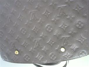 Louis Vuitton Monogram Empreinte Leather Montaigne MM Satchel